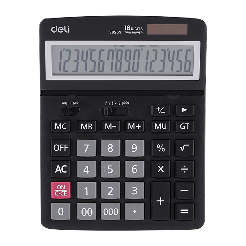 Laminatoare, folii laminare DELI, CALCULATOR BIROU 16DIG 39259 DELI - vectordirect.ro