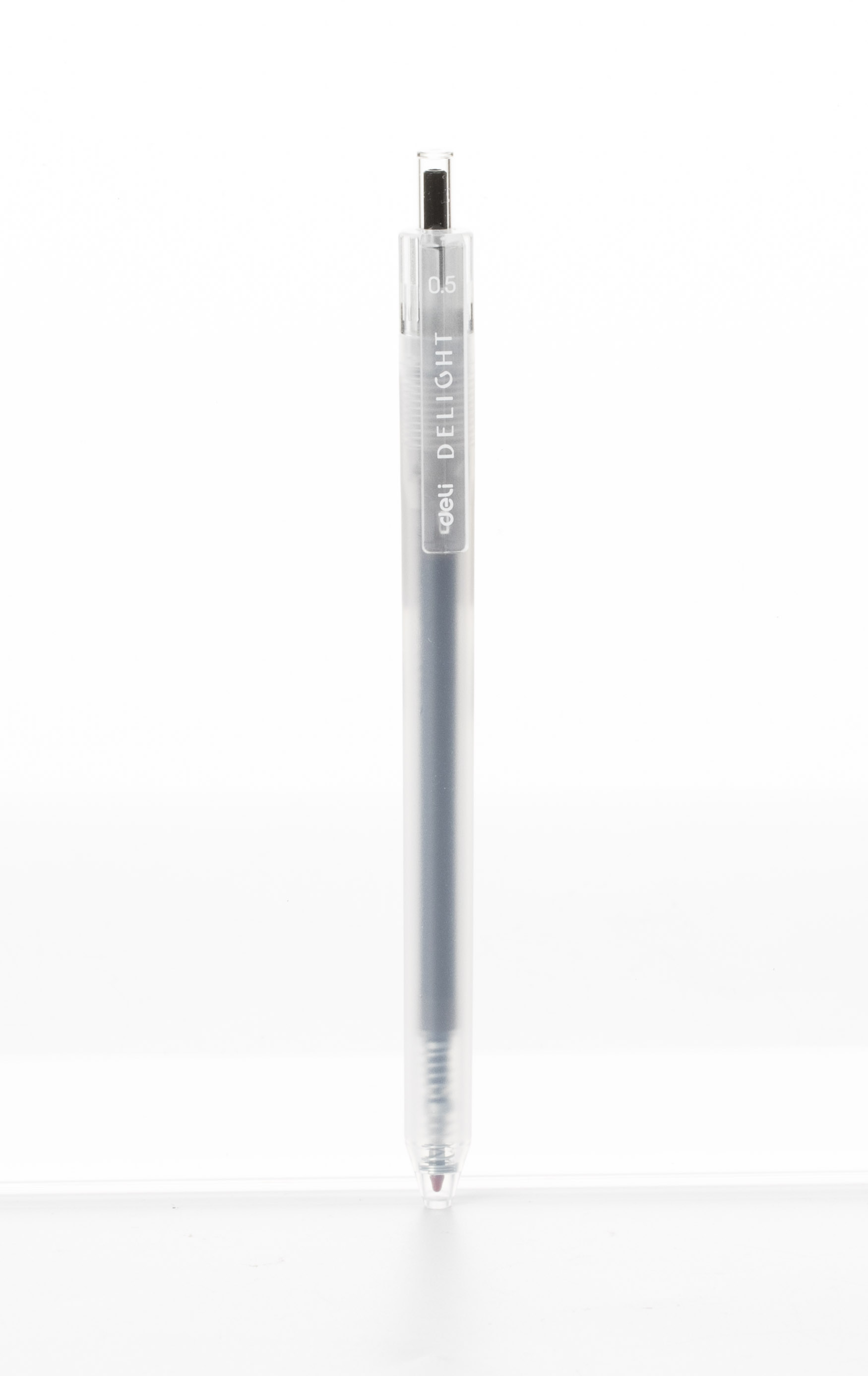 PIX CU GEL CU MECANISM 0.5MM NEGRU DELIGHT DELI