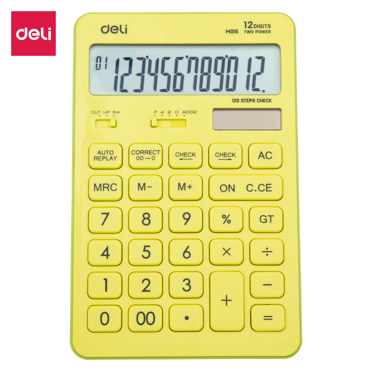 Laminatoare, folii laminare DELI, CALCULATOR BIROU 12DIG 1551 VERNIL PASTEL DELI - vectordirect.ro