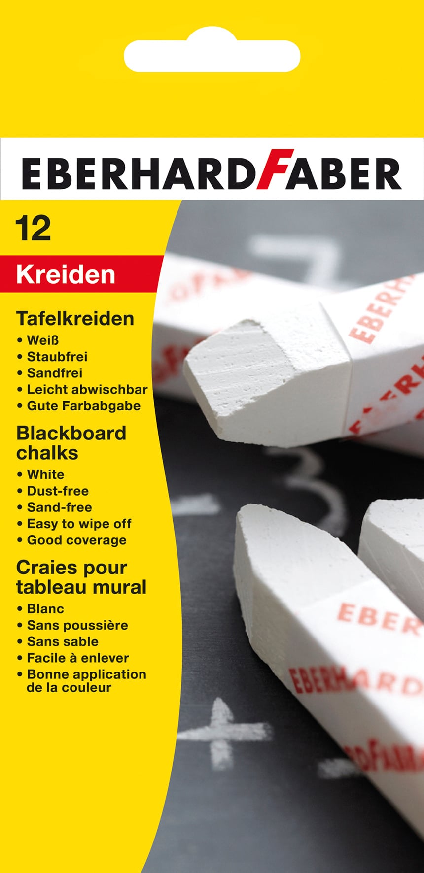 Toate produsele, CRETA ALBA 12/CUT EBERHARD FABER - vectordirect.ro