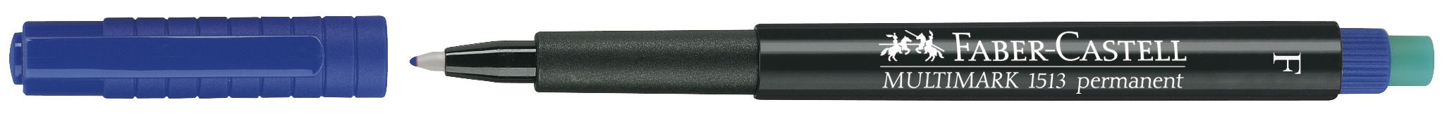 Pixuri Penac, MARKER PERMANENT ALBASTRU F MULTIMARK FABER-CASTELL - vectordirect.ro