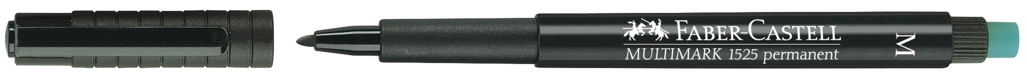 MARKER PERMANENT NEGRU M MULTIMARK FABER-CASTELL