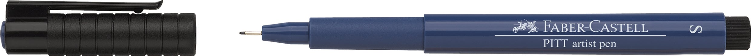 Hartie copiator, PITT ARTIST PEN S ALBASTRU INDIAN FABER-CASTELL - vectordirect.ro