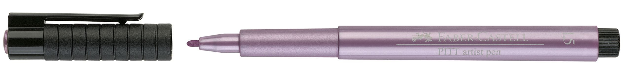 Hartie copiator, PITT ARTIST PEN RUBINIU METALIZAT FABER-CASTELL - vectordirect.ro