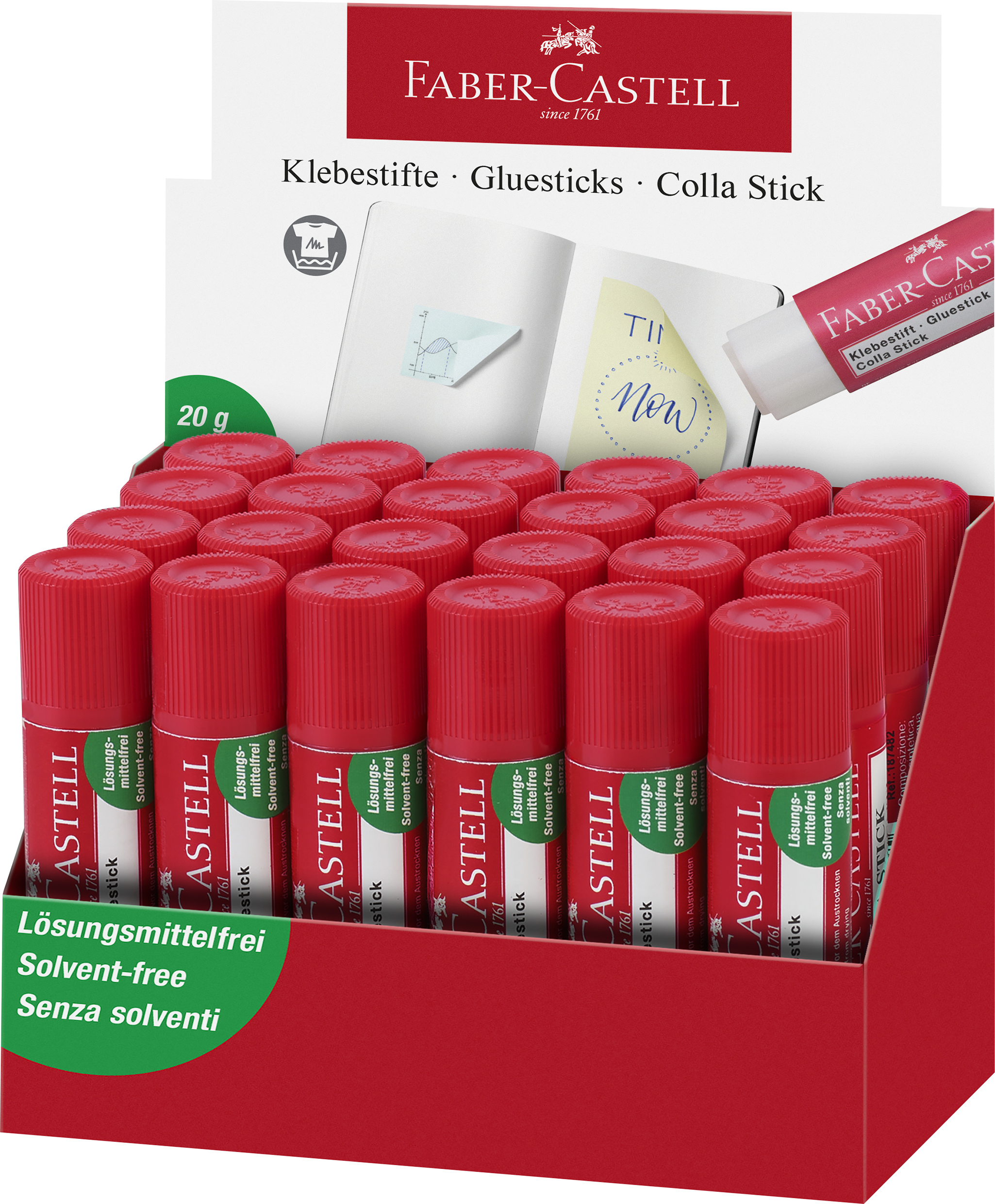 Rechizite scolare, LIPICI STICK 20G FABER-CASTELL - vectordirect.ro