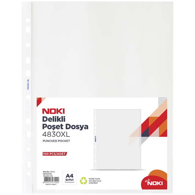 Dosare si folii de protectie Noki Optima, FOLIE PROTECTIE A4 XL 100/SET NOKI - vectordirect.ro