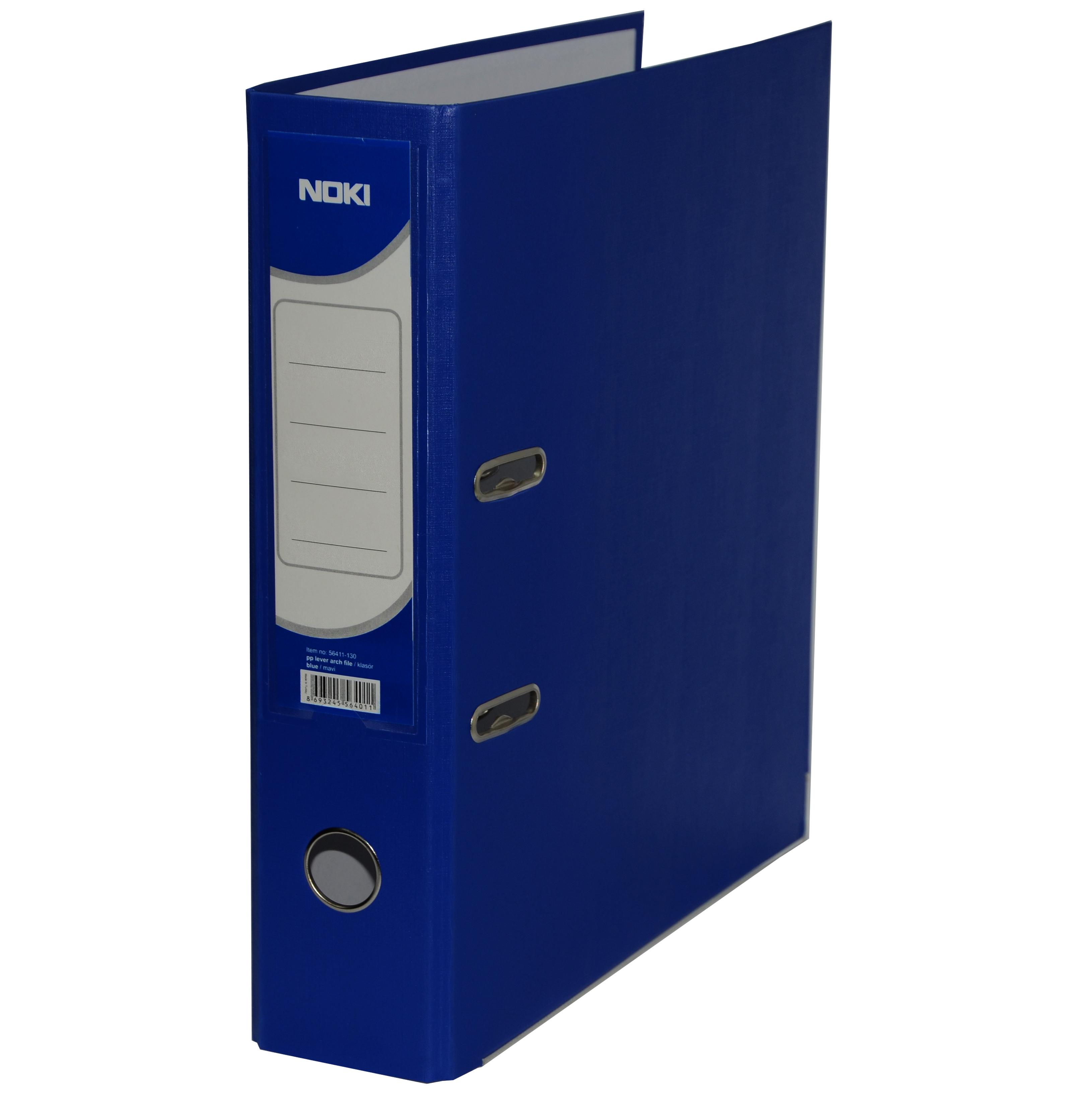 Noki, BIBLIORAFT PLASTIFIAT 7.5CM BLEUMARIN NOKI - vectordirect.ro