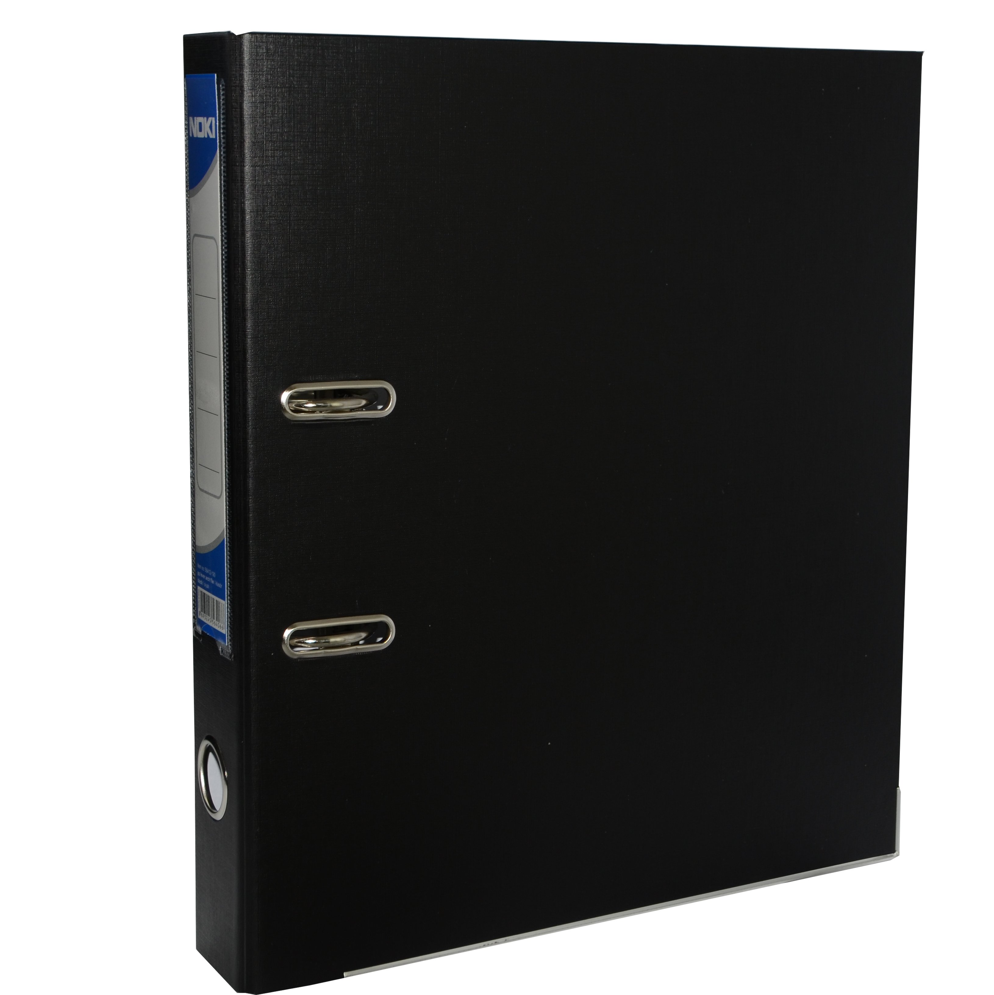 Noki, BIBLIORAFT PLASTIFIAT 5CM NEGRU NOKI - vectordirect.ro