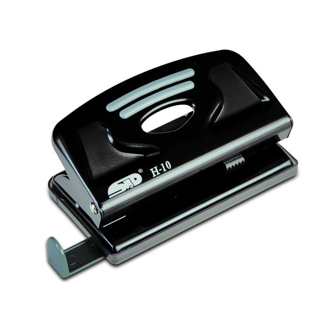 Mape din plastic Noki, PERFORATOR 12 COLI MODEL H10 METALIC NEGRU NOKI - vectordirect.ro