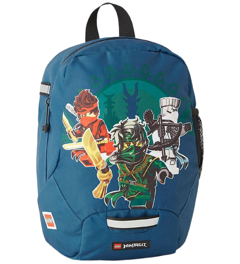 Rechizite scolare Acvila Das Lego, Rucsac gradinita baieti LEGO V-Line - design NinjaGo, Into the unknown - vectordirect.ro