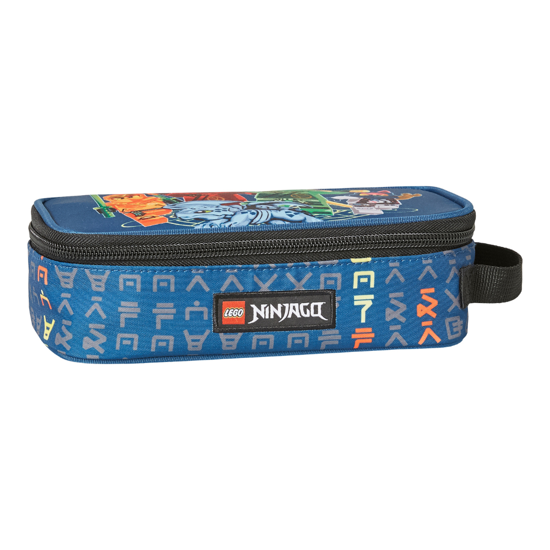 Penar rectangular neechipat, cu fermoar, LEGO - design NinjaGo Family