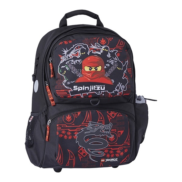 Penare, Ghiozdan scoala pentru baieti, model Freshman + sac sport LEGO Core Line - design NinjaGo Team Ninja - vectordirect.ro