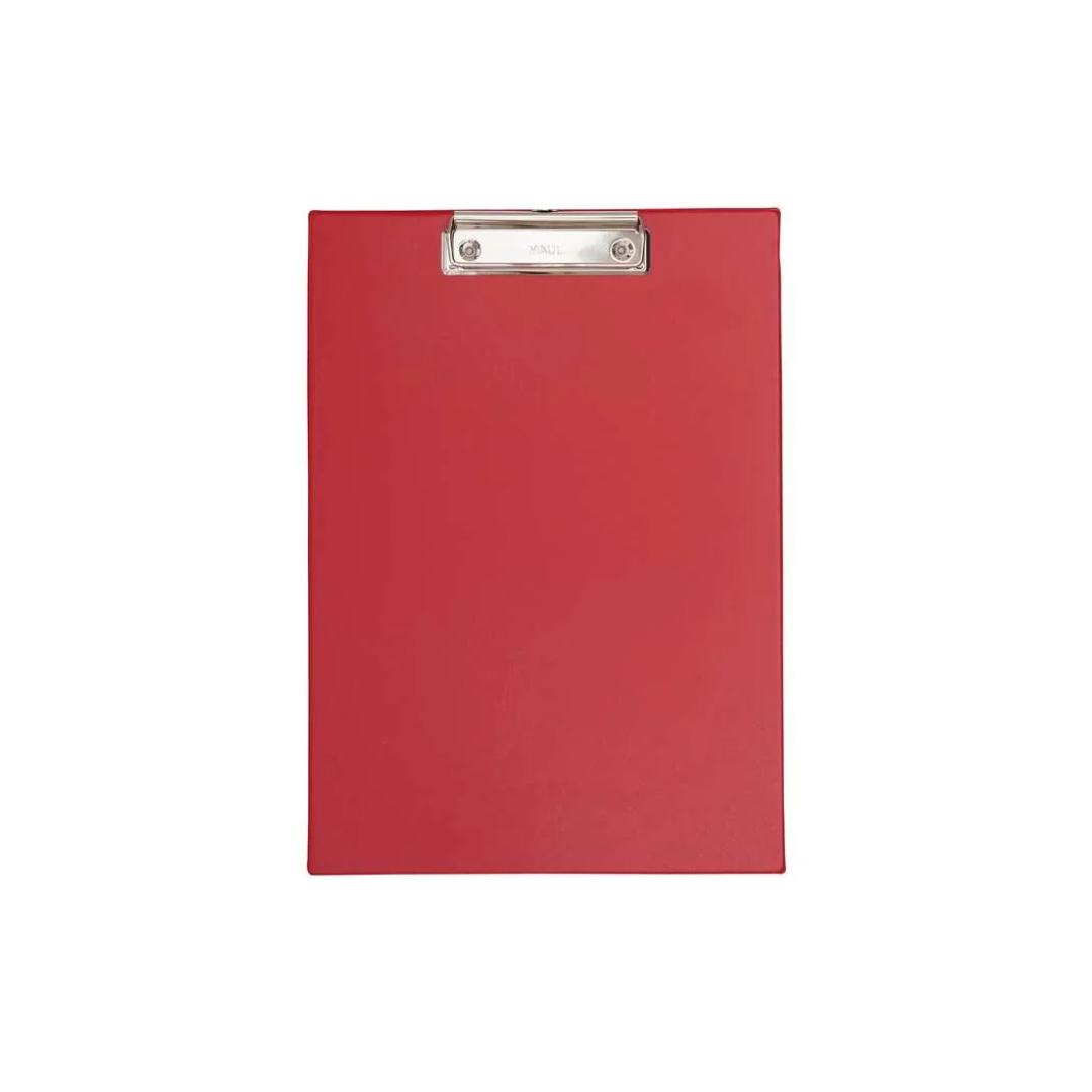 Laminatoare, folii laminare Maul, Clipboard simplu A4, plastifiat PP, MAUL Poly - rosu - vectordirect.ro