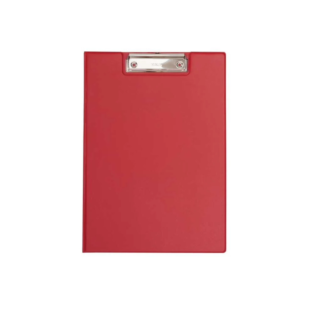 Laminatoare, folii laminare Maul, Clipboard dublu A4, plastifiat PP, MAUL Poly - rosu - vectordirect.ro