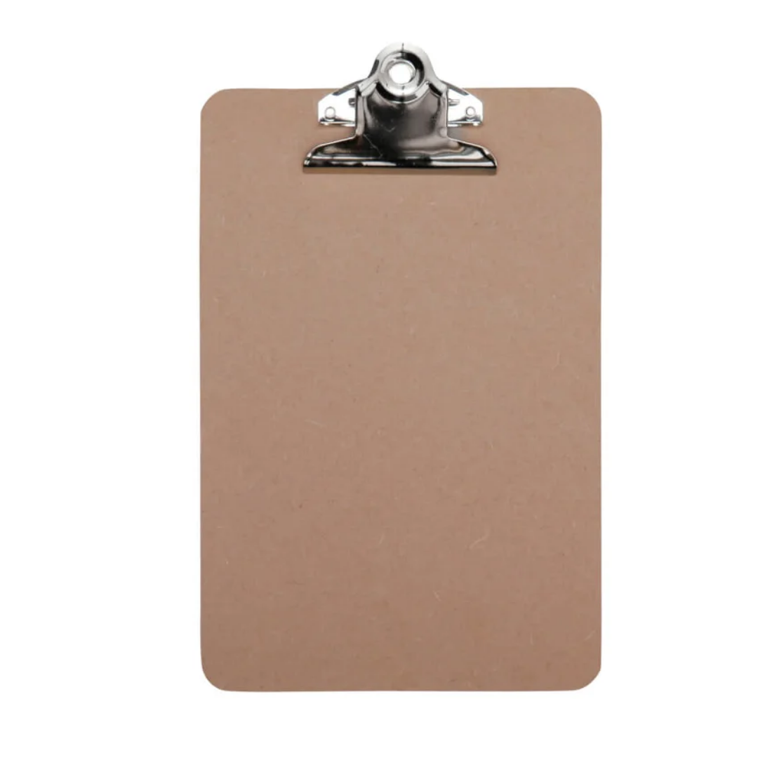 Laminatoare, folii laminare Maul, Clipboard simplu A5, din fibra lemnoasa, MAUL Classic - wood - vectordirect.ro