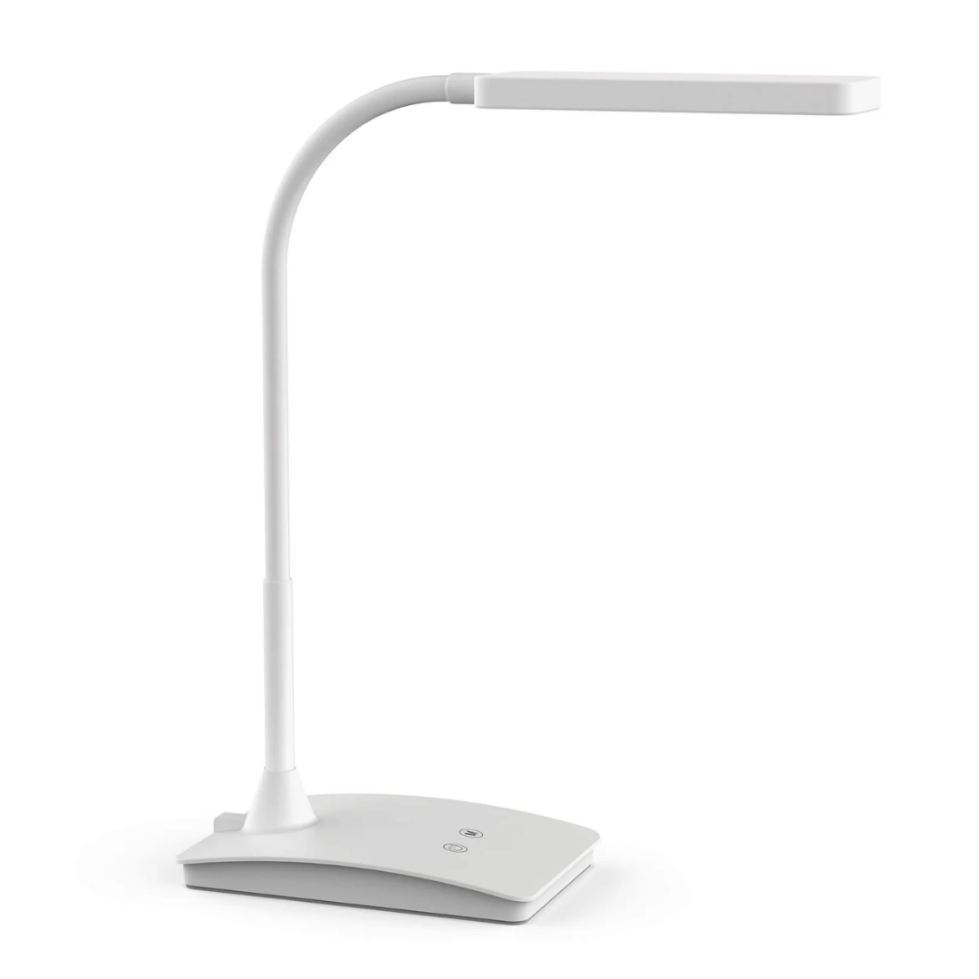 Lampi de birou, Lampa de birou, cu LED, MAUL Pearly Colour Vario - alba - vectordirect.ro