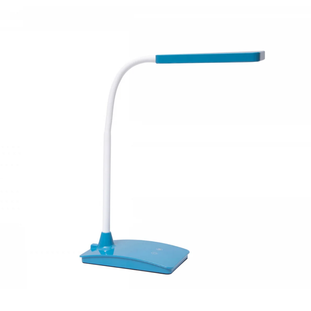 Lampa de birou, cu LED, MAUL Pearly Colour Vario - albastru atlantic