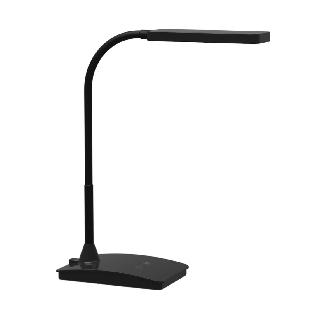 Lampa de birou, cu LED, MAUL Pearly Colour Vario - neagra