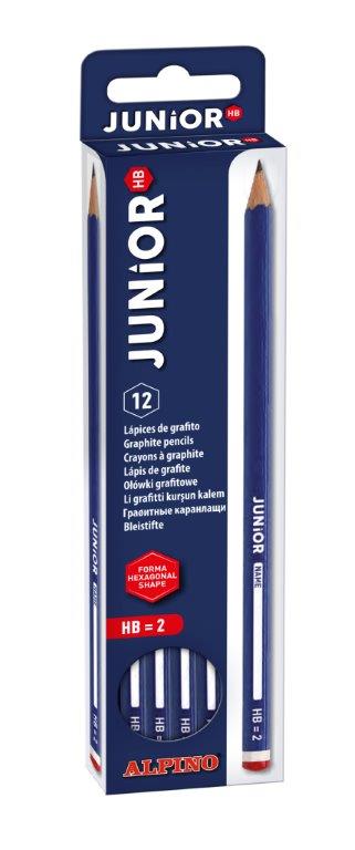 Toate produsele, Creion cu guma ALPINO Junior - duritate HB - vectordirect.ro