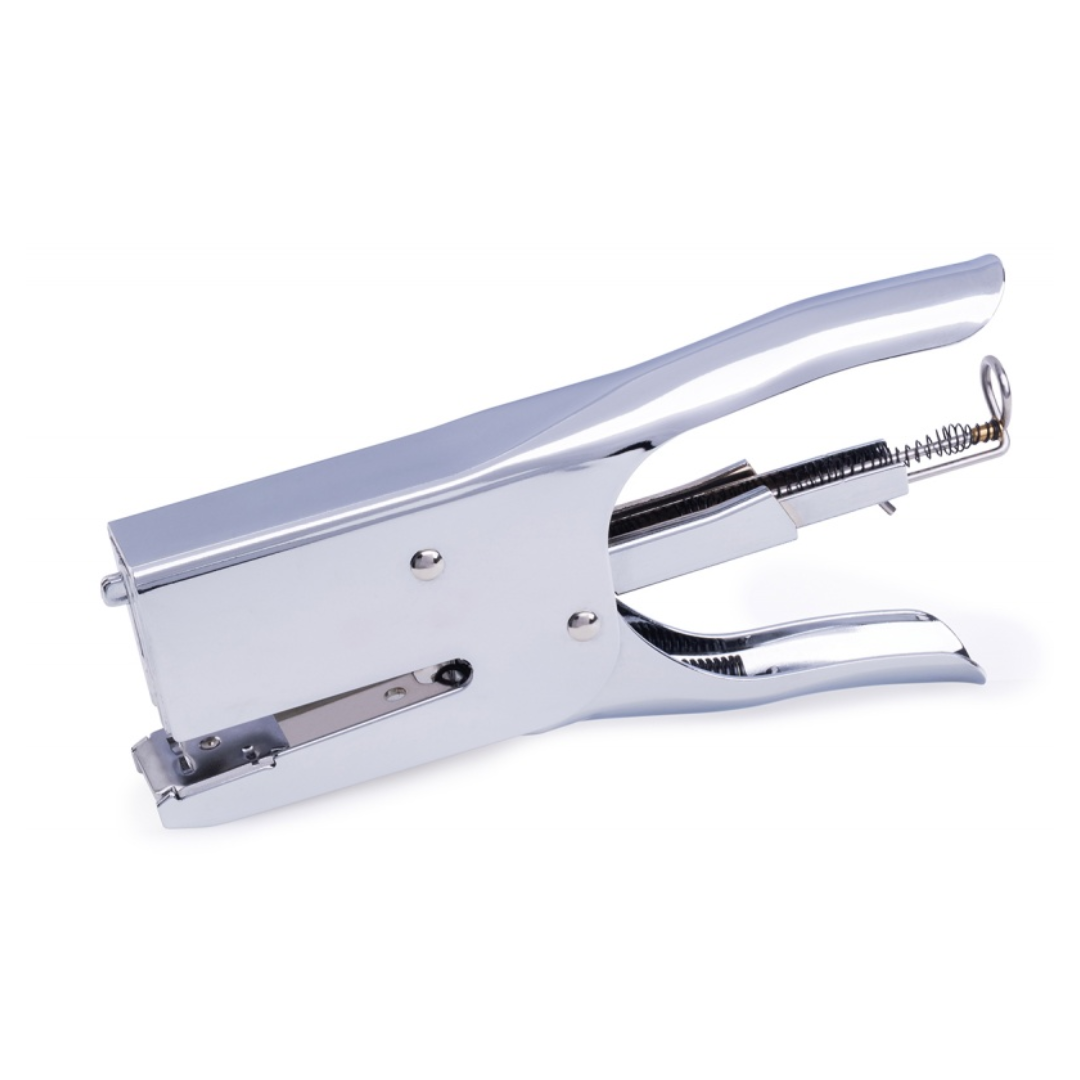 Capsator metalic de mana (tip cleste), 50 coli, capse 24/6, 24/8, 26/6, Office Products - cromat