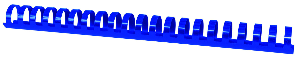 Echipamente birou, Inele plastic 25 mm, max 240 coli, 50buc/cut Office Products - albastru - vectordirect.ro