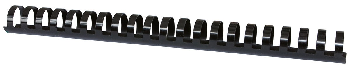 Toate produsele, Inele plastic 25 mm, max 240 coli, 50buc/cut Office Products - negru - vectordirect.ro
