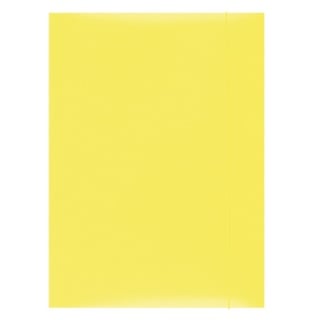 Toate produsele, Mapa din carton plastifiat cu elastic, 300gsm, Office Products - galben - vectordirect.ro