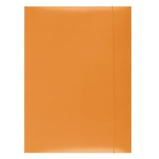 Toate produsele, Mapa din carton plastifiat cu elastic, 300gsm, Office Products - orange - vectordirect.ro