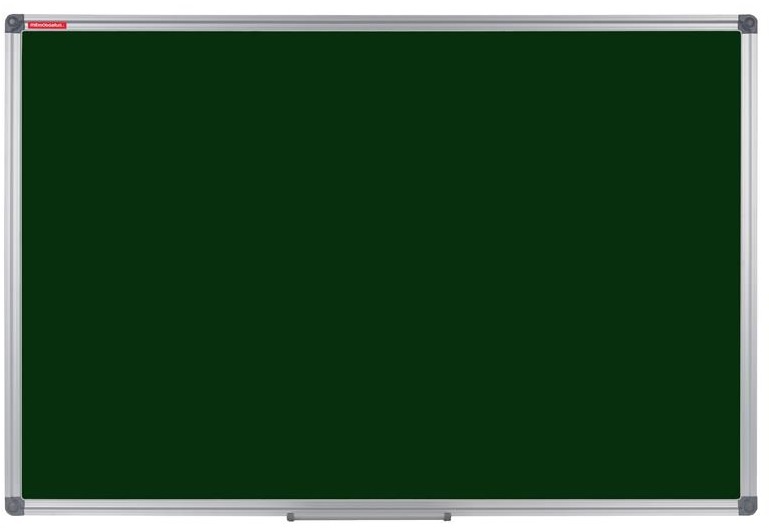 Tabla magnetica scolara, verde 100x150 cm, cu rama din aluminiu Optima