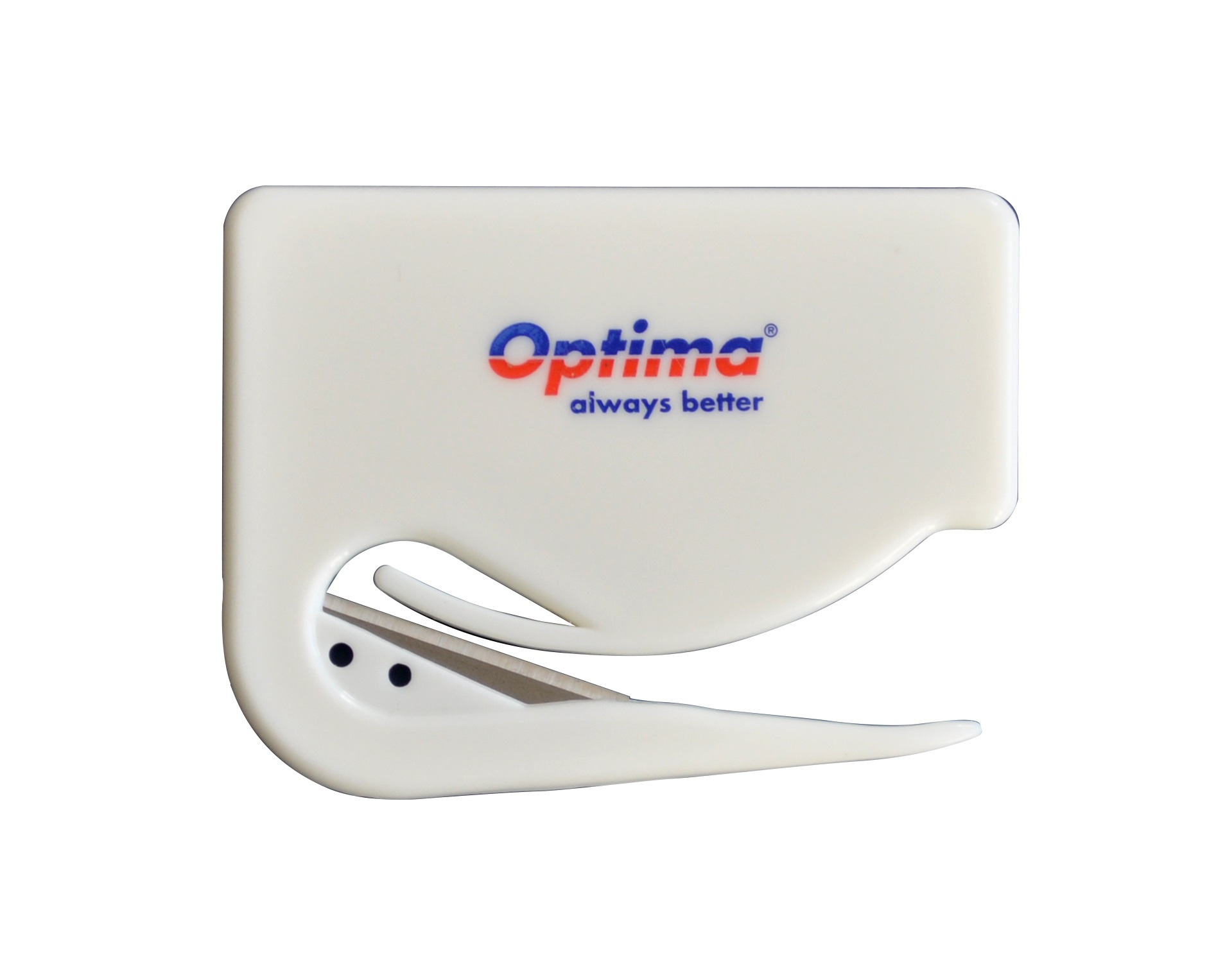 Toate produsele, Cutit pentru corespondenta Optima, lama SK5, ABS - alb - vectordirect.ro