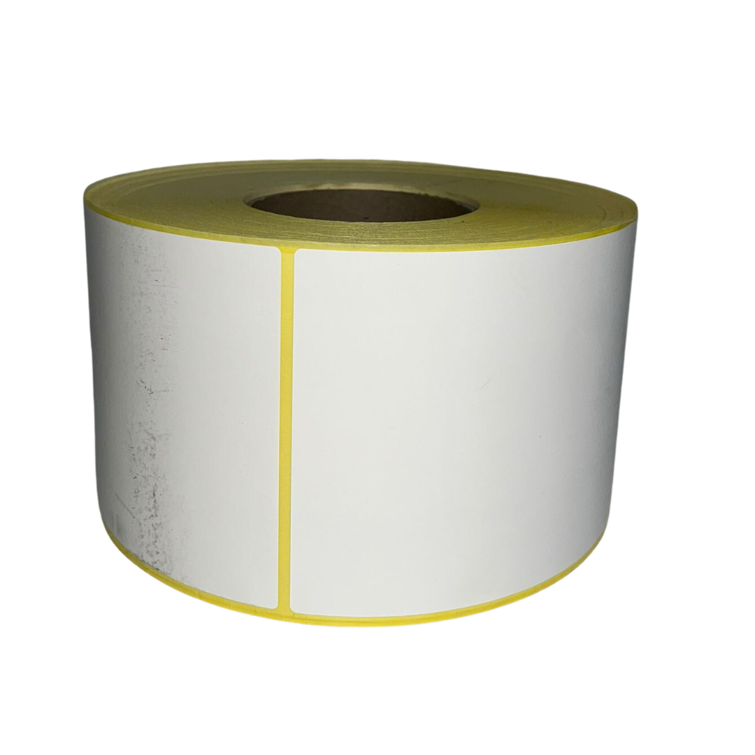Etichete termice autoadezive, 100 x 150mm, 1000 etichete/rola, Optima - albe