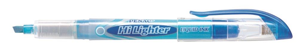 Stilouri, Textmarker cu cerneala PENAC Liqliner, varf 1-4 mm - albastru - vectordirect.ro