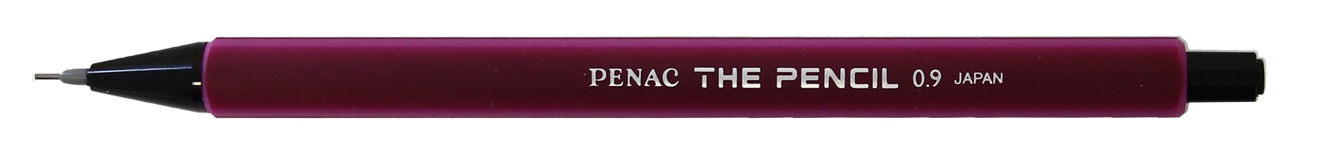 Toate produsele, Creion mecanic PENAC The Pencil, rubber grip, 0.9mm, varf plastic - corp bordeaux - vectordirect.ro
