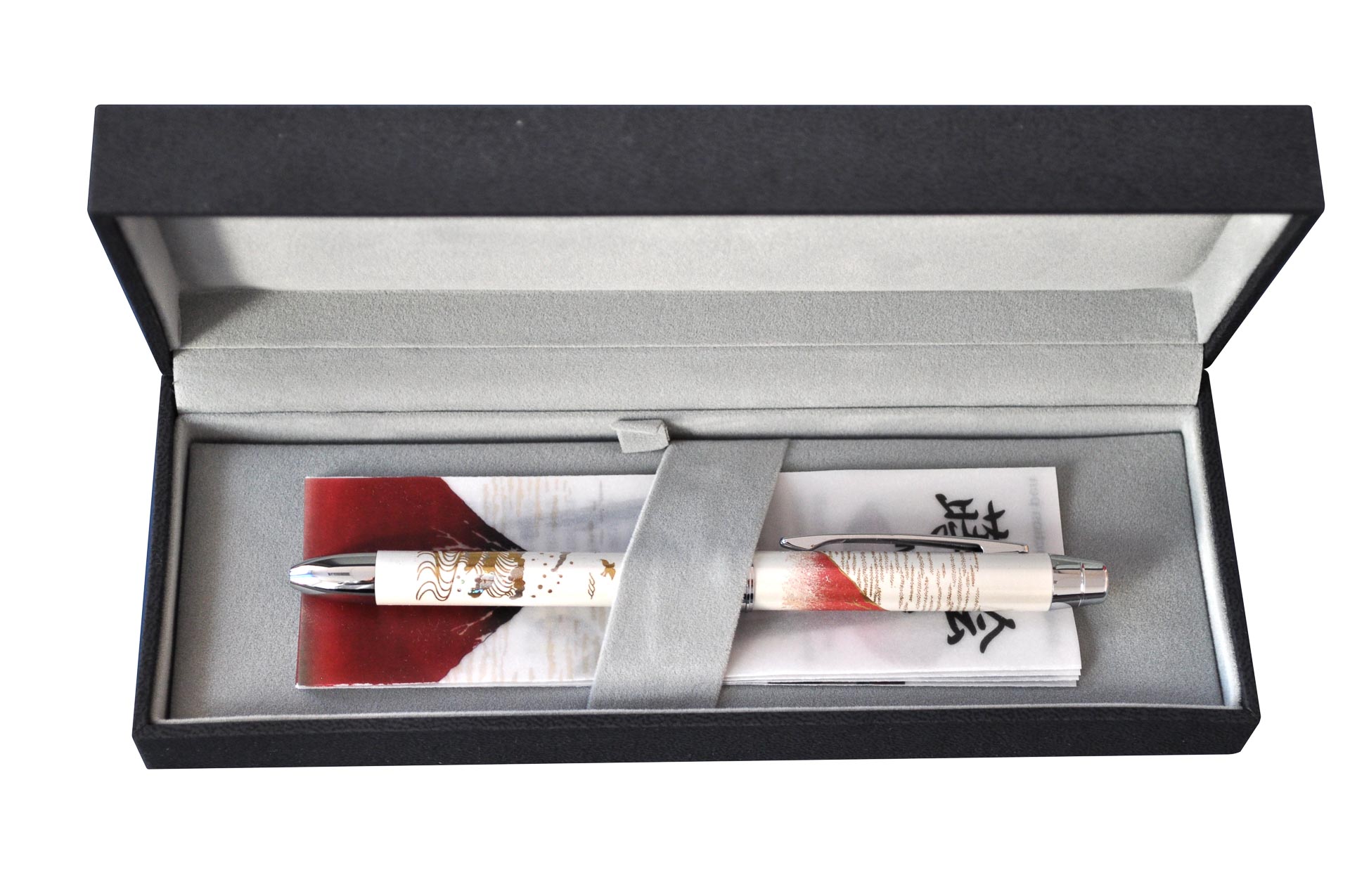Toate produsele, Pix multifunctional de lux PENAC Maki-E - Mount Fuji, in cutie cadou, corp alb - vectordirect.ro