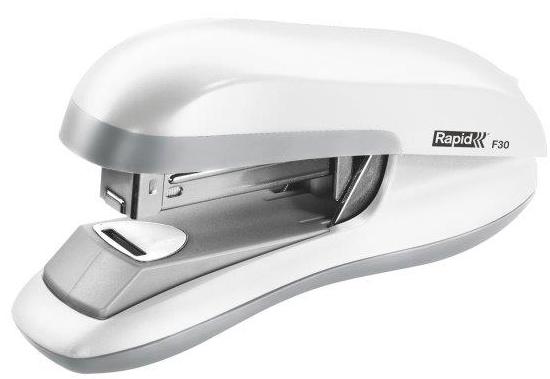 Toate produsele, Capsator plastic Rapid F30, 30 coli, cutie, capsare plata, alb - vectordirect.ro