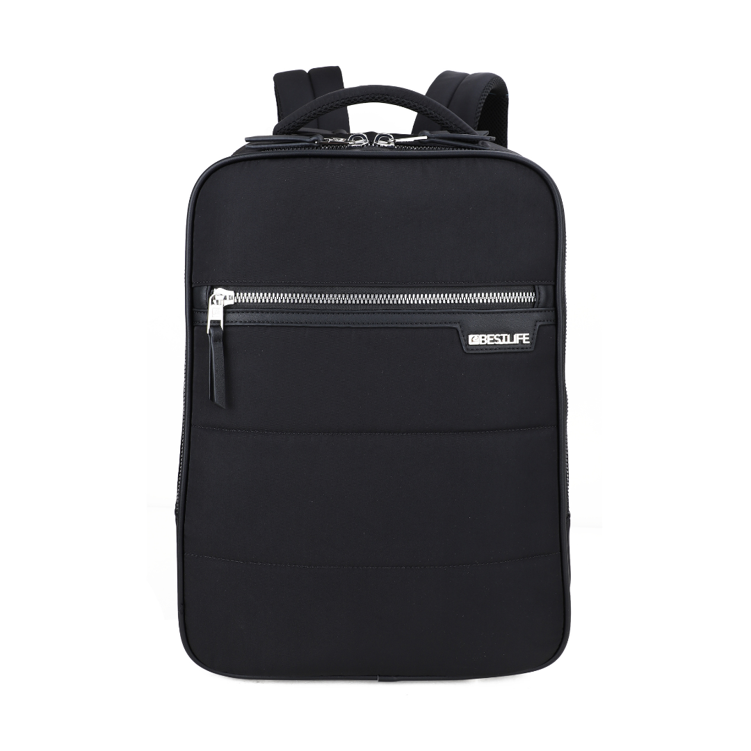 Echipamente protectia muncii, Rucsac BESTLIFE Nacar, 42x30x14cm, compartiment tableta si laptop 15.6 inch, negru - vectordirect.ro