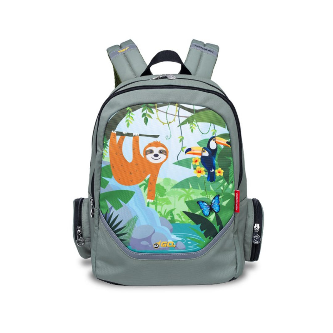 Rucsac gradinita NIKIDOM Roller Go Rainforest