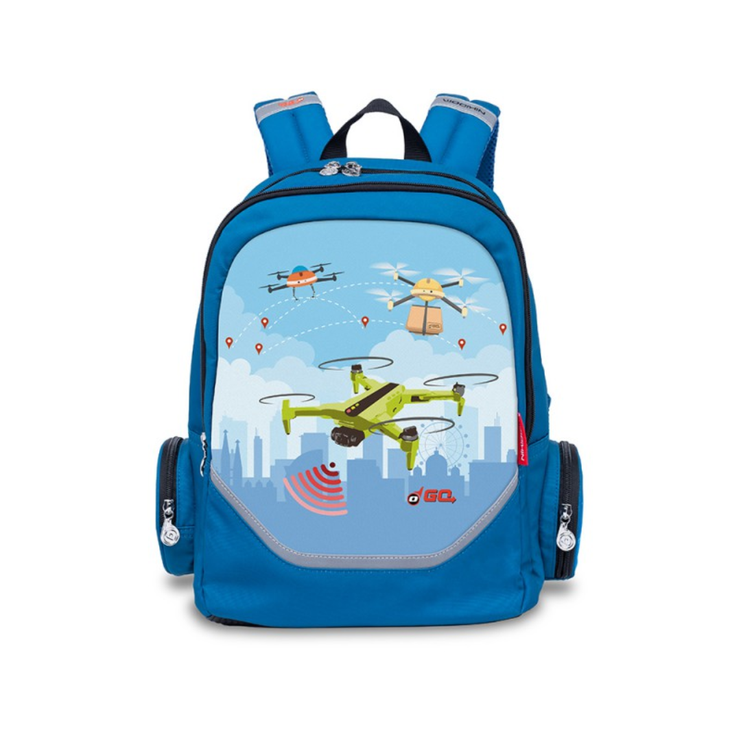 Rechizite scolare Lyra Nikidom Zipit, Rucsac gradinita NIKIDOM Roller Go Drones - vectordirect.ro