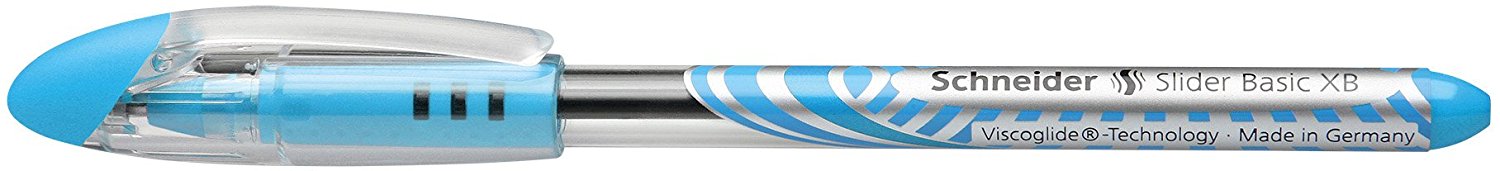 Toate produsele, Pix SCHNEIDER Slider Basic XB, rubber grip, varf 1.4mm - scriere bleu - vectordirect.ro