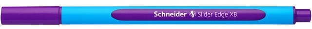 Schneider, Pix SCHNEIDER Slider Edge XB, rubber grip, varf 1.4mm - scriere violet - vectordirect.ro