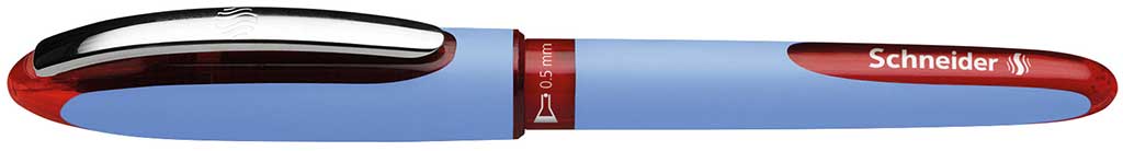 Schneider, Roller cu cerneala SCHNEIDER One Hybrid N, needle point 0.5mm - scriere rosie - vectordirect.ro
