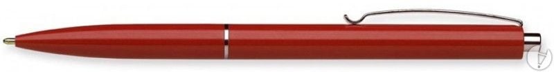 Pixuri Schneider, Pix SCHNEIDER K15, clema metalica, corp rosu - scriere albastra - vectordirect.ro
