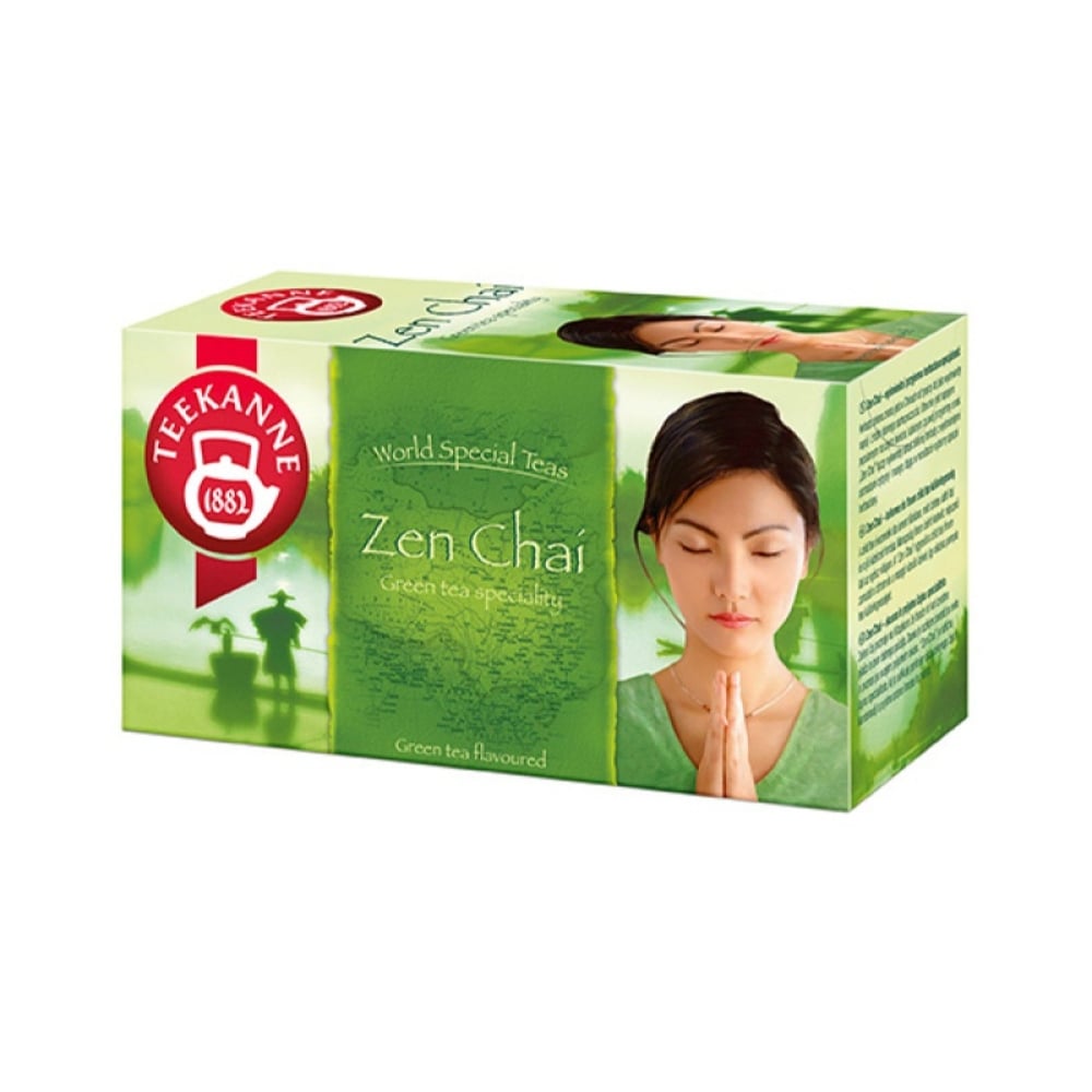 Toate produsele, Ceai TEEKANNE, Zen-Chai Green Tea, 20 plicuri/cutie - vectordirect.ro