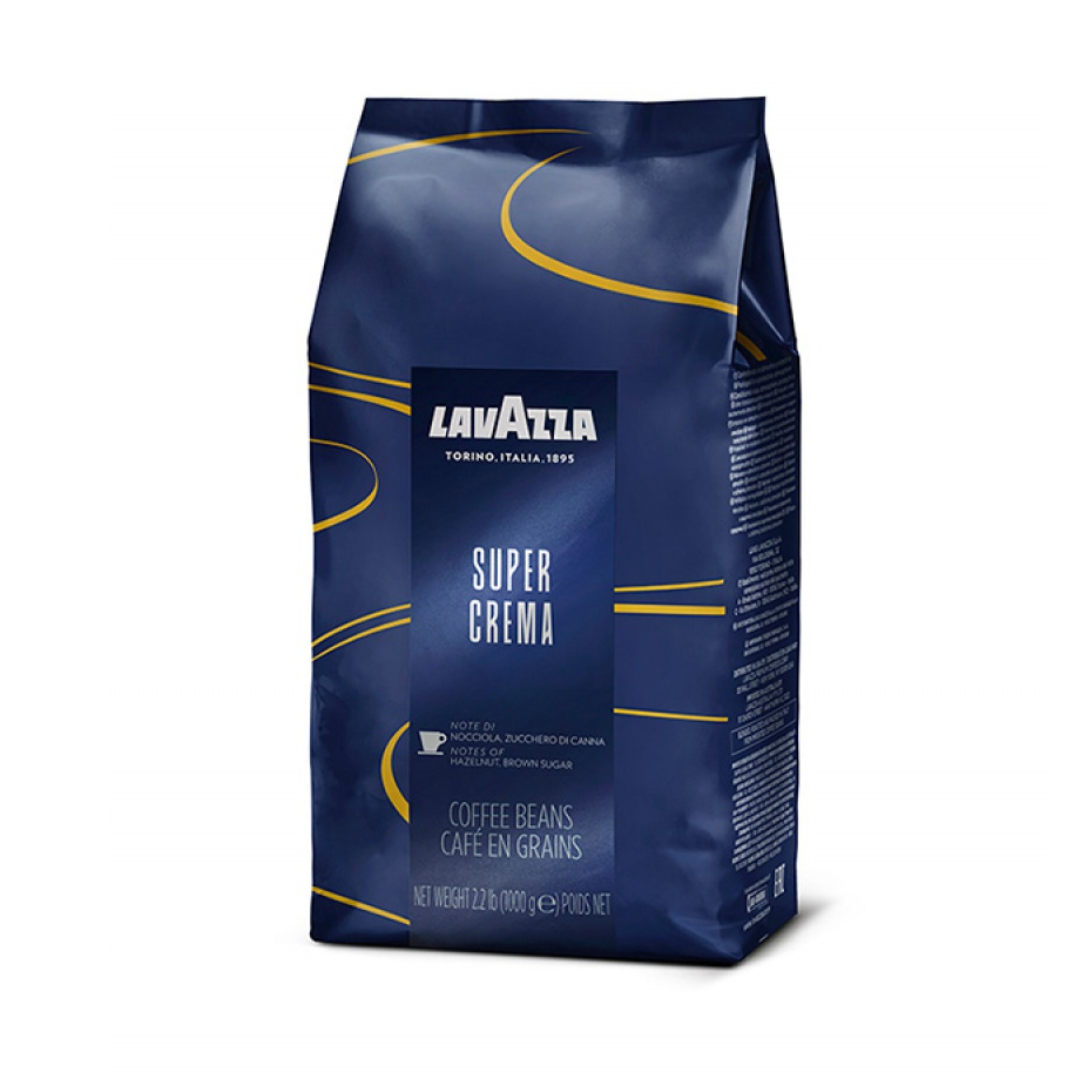 Lavazza, Cafea Lavazza Super Crema, 1000 gr./pachet - boabe - vectordirect.ro