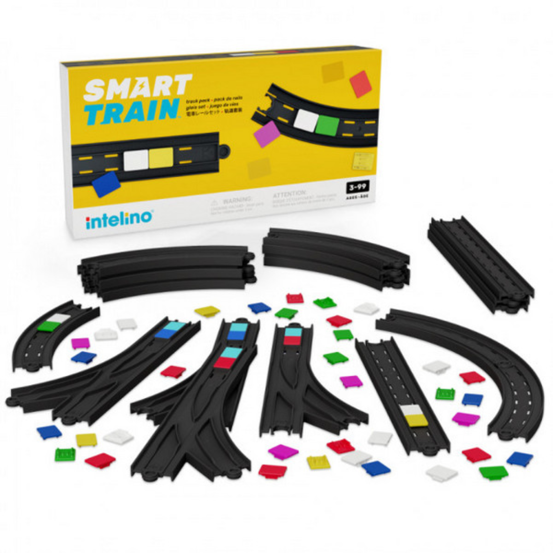 Toate produsele, Set sine extensie pentru tren Intelino, 20 piese +40 piese de codare - vectordirect.ro