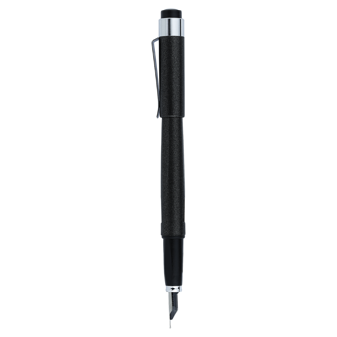 Stilouri, Stilou DIPLOMAT Magnum, cu penita EF, din otel inoxidabil - crow black - vectordirect.ro