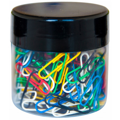 Caiete mecanice Q-connect, Agrafe colorate 26 mm, 150/borcan, Q-Connect - asortate - vectordirect.ro