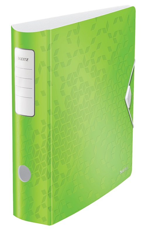 Toate produsele, Biblioraft LEITZ 180 Active WOW, polyfoam, A4, 82 mm, verde - vectordirect.ro