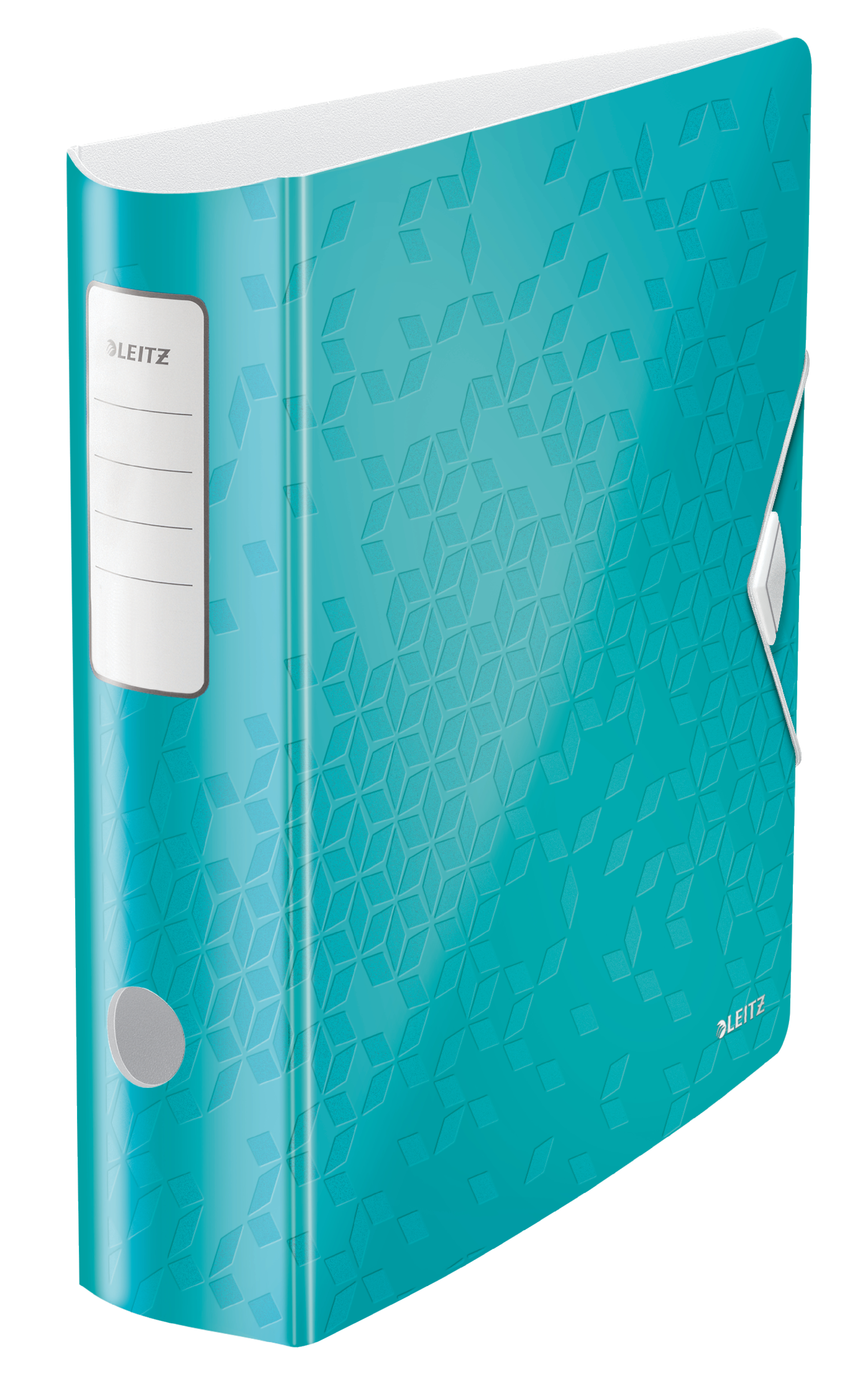 Biblioraft LEITZ 180 Active WOW, polyfoam, A4, 82 mm, turcoaz
