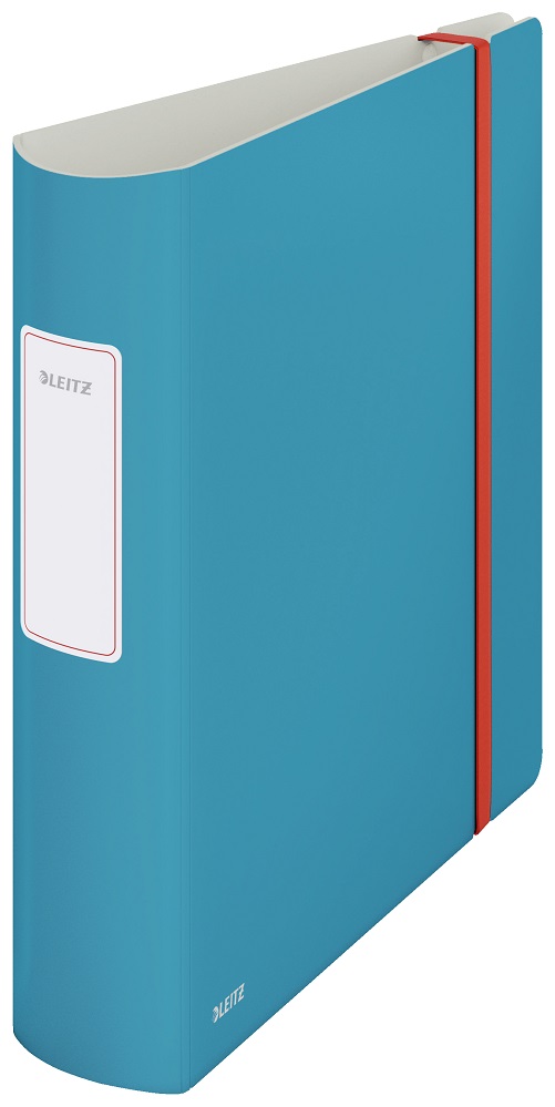 Biblioraft LEITZ 180° Active Cosy, polyfoam, A4, 82 mm, albastru celest